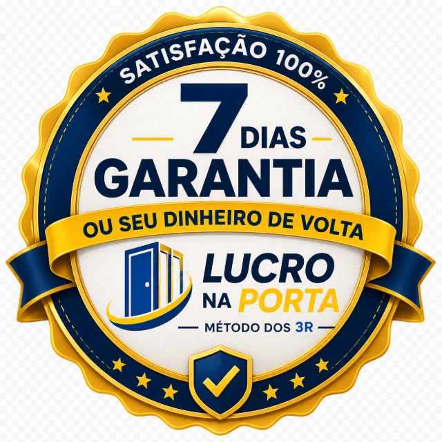 Selo de garantia de 7 dias